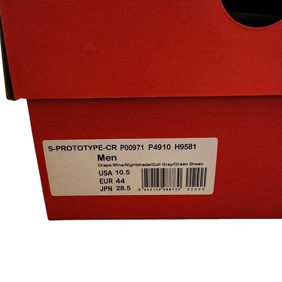 DIESEL S-PROTOTYPE-CR LIMITED EDITION SHOES US 10 EUR 43 RARE GRAPE WINE PURPLE - Picture 4 of 13